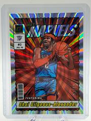 Shai Gilgeous Alexander [Laser] #17 Basketball Cards 2023 Panini Donruss Net Marvels Prices