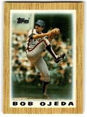 Bob Ojeda Baseball Cards 1987 Topps Mini League Leaders Prices