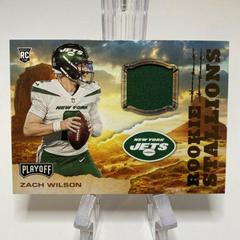 Zach Wilson #2 Football Cards 2021 Panini Playoff Rookie Stallions Prices