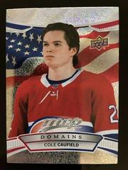Cole Caufield #NA-5 Hockey Cards 2022 Upper Deck MVP Domains Prices