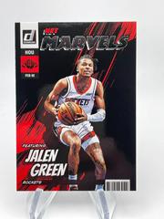 Jalen Green Basketball Cards 2022 Panini Donruss Net Marvels Prices
