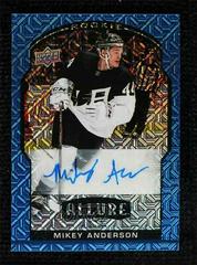 Mikey Anderson [Blue Line Autograph] #83 Hockey Cards 2020 Upper Deck Allure Prices