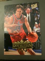 Don MacLean Basketball Cards 1995 Ultra Prices