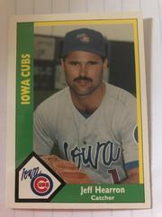 Jeff Hearron #23 Baseball Cards 1990 CMC Iowa Cubs Prices