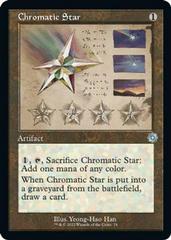 Chromatic Star [Schematic Foil] Magic Brother's War Retro Artifacts Prices