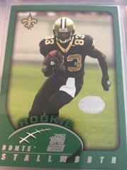 Donte Stallworth [Collection] #382 Football Cards 2002 Topps Prices
