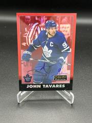 John Tavares [Red Autograph] Hockey Cards 2020 O Pee Chee Platinum Retro Prices
