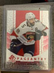 Main Image | Aaron Ekblad [Red] Hockey Cards 2022 SP Authentic Pageantry