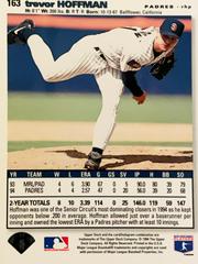 Rear | Trevor Hoffman [Silver Signature] Baseball Cards 1995 Collector's Choice Se