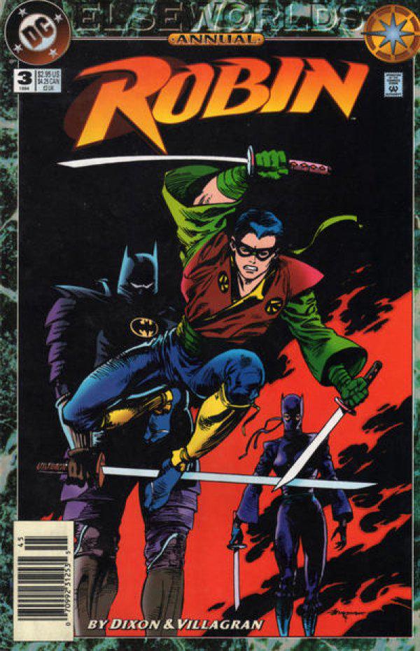 Robin Annual [Newsstand] #3 (1994) Comic Books Robin