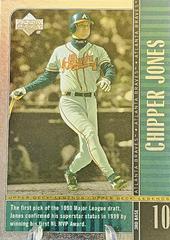 Chipper Jones #11 Baseball Cards 2000 Upper Deck Legends Prices