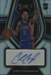Cade Cunningham Basketball Cards 2021 Panini Select Rookie Signatures Prices