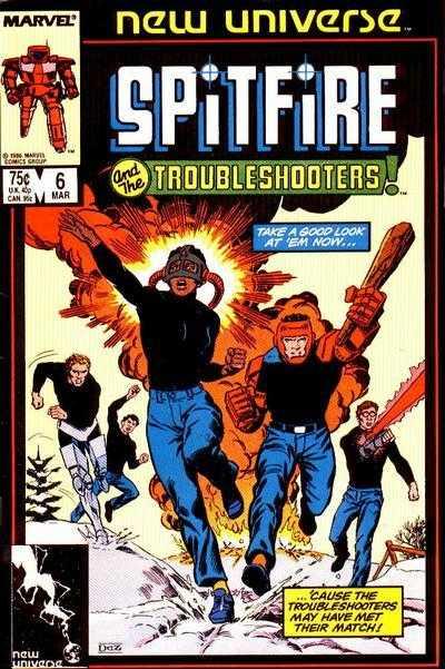 Spitfire and the Troubleshooters #6 (1987) Comic Books Spitfire and the Troubleshooters