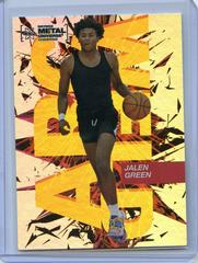 Jalen Green #AW-2 Basketball Cards 2021 Skybox Metal Universe Champions Arc Weld Prices