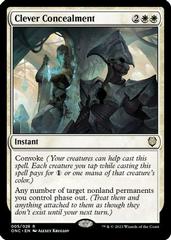 Clever Concealment Magic Phyrexia: All Will Be One Commander Prices