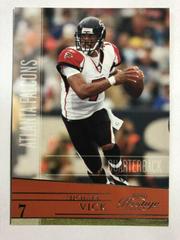 Michael Vick #7 Football Cards 2006 Playoff Prestige Prices