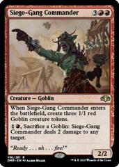 Siege-Gang Commander #136 Magic Dominaria Remastered Prices