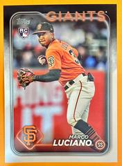 Marco Luciano Baseball Cards 2024 Topps Oversized Prices