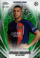 Kylian Mbappe [Green] #USC-39 Soccer Cards 2023 Topps UEFA Club Ultimate Stage Prices