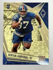 Dexter Lawrence [Autograph Gold] #160 Football Cards 2019 Panini Phoenix Prices