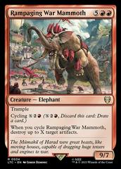 Rampaging War Mammoth #34 Magic Lord of the Rings Commander Prices