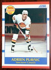 Adrien Plavsic Hockey Cards 1990 Score Prices