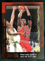 Michael Jordan [The MJ Record Book] #51 Basketball Cards 1999 Upper Deck Prices