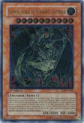Hamon, Lord of Striking Thunder [Ultimate Rare 1st Edition] SOI-EN002 YuGiOh Shadow of Infinity Prices