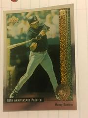 Manny Ramirez Baseball Cards 1998 Upper Deck 10th Anniversary Preview Prices