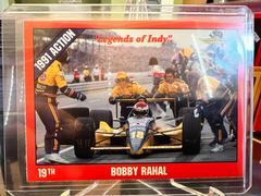Bobby Rahal #20 Racing Cards 1992 Legends of Indy Prices