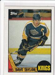 Dave Taylor #118 Hockey Cards 1987 Topps Prices