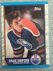 Craig Simpson Hockey Cards 1989 Topps Prices