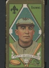 Barney Pelty Baseball Cards 1911 T205 Gold Border Prices