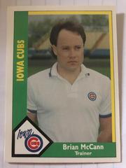 Brian McCann #25 Baseball Cards 1990 CMC Iowa Cubs Prices