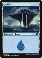 Island #329 Magic Commander 2015 Prices