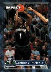 Anthony Peeler Basketball Cards 1999 SkyBox Impact Prices