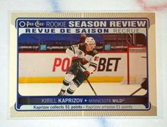 Kirill Kaprizov [Red] #541 Hockey Cards 2021 O Pee Chee Prices