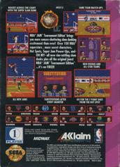 NBA Jam Tournament Edition - Back | NBA Jam Tournament Edition Sega Game Gear