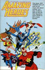 Amazing Heroes #36 (1983) Comic Books Amazing Heroes Prices