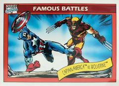 Captain America vs. Wolverine #115 Marvel 1990 Universe Prices