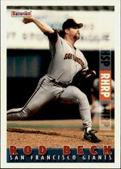 Rod Beck #73 Baseball Cards 1995 Bazooka Prices