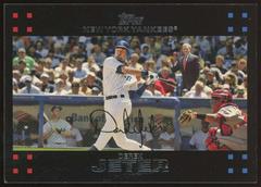 Derek Jeter #40 Baseball Cards 2007 Topps Prices