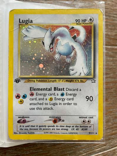 Lugia [1st Edition] #9 photo