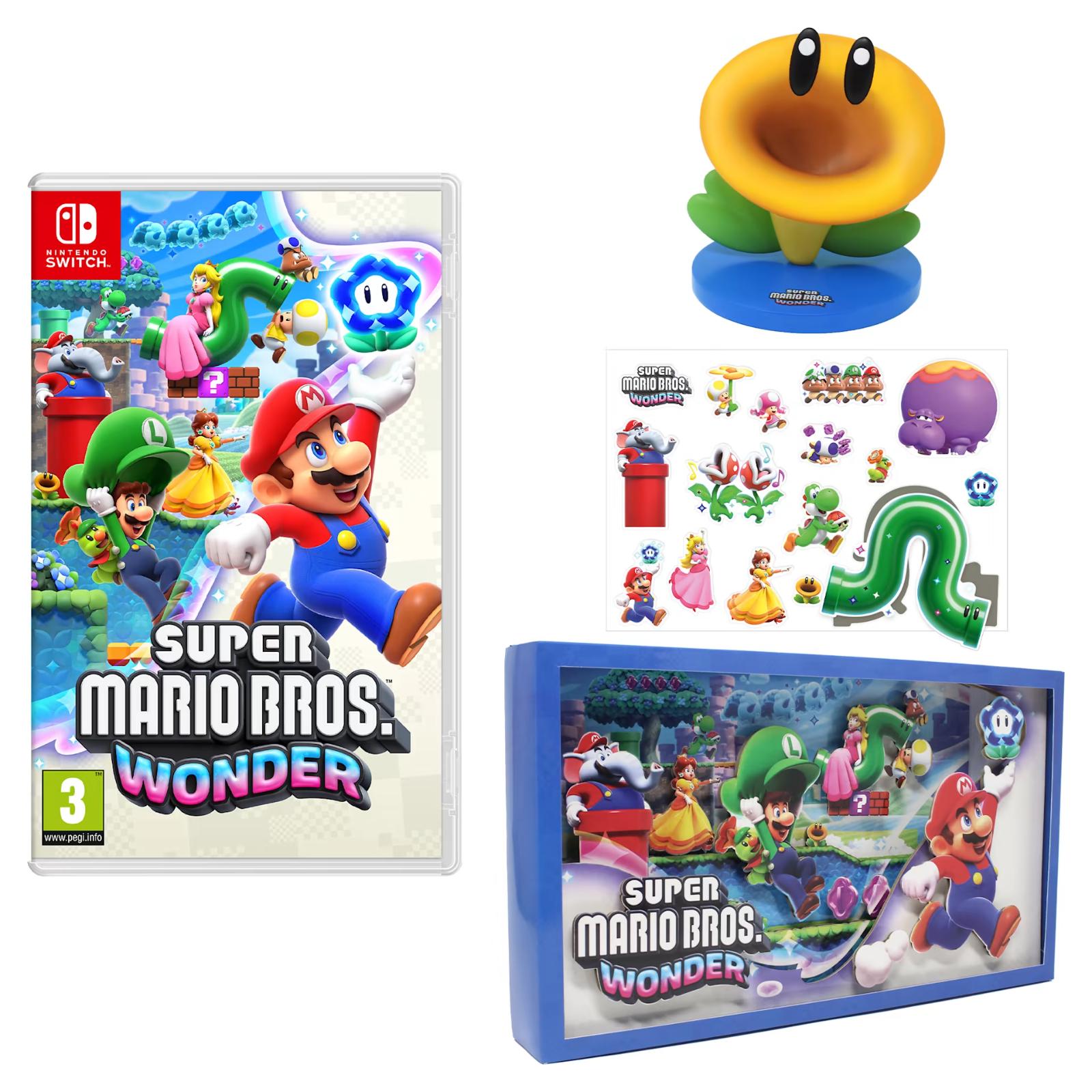 Super Mario Bros Wonder [Mega Bundle] PAL Nintendo Switch