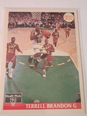 Terrell Brandon #10 Basketball Cards 1991 Front Row Prices