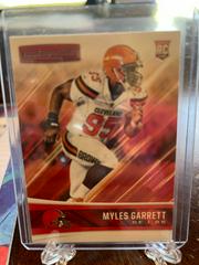 Myles Garrett [True Blue] #202 Football Cards 2017 Panini Rookies & Stars Prices