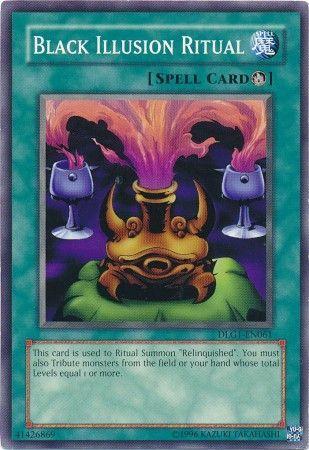 Black Illusion Ritual DLG1-EN061 YuGiOh Dark Legends