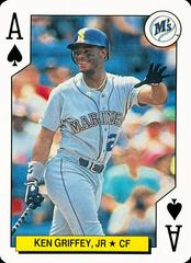 Ken Griffey Jr. [Ace of Spades] Baseball Cards 1992 U.S. Playing Card All Stars Prices
