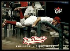 Jim Thome #76 Baseball Cards 2005 Fleer Ultra Prices