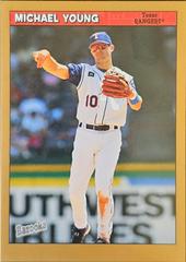 Michael Young [Gold Chunks] #138 Baseball Cards 2006 Bazooka Prices